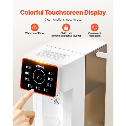 Instant Hot Water Dispenser Countertop Boiling Water Dispenser with Adjustable 1