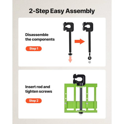 Chainsaw Mill Adjustable 26 in Width Vertical Lumber Cutting Guide