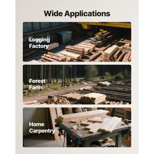 Chainsaw Mill Adjustable 26 in Width Vertical Lumber Cutting Guide