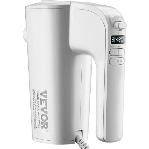Digital Electric Hand Mixer 5Speed 200W Portable Electric Handheld Mixer