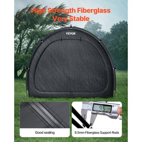 Bike Storage Tent 1 to 2 Bikes Outdoor Spacious Bike Storage Tent