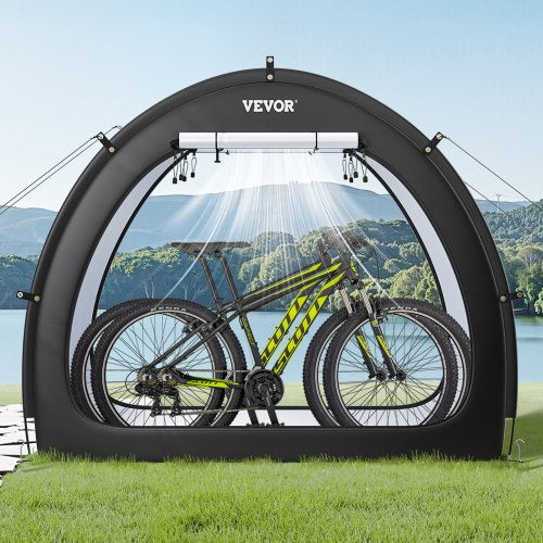 Bike Storage Tent 1 to 2 Bikes Outdoor Spacious Bike Storage Tent