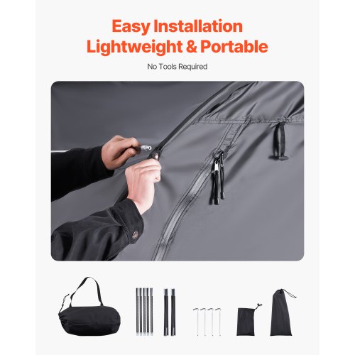 Bike Storage Tent 4 to 5 Bikes Outdoor Spacious Bike Storage Tent