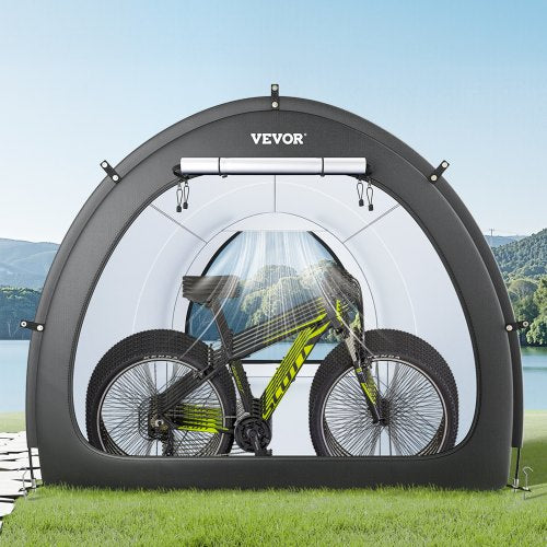 Bike Storage Tent 5 Bikes Outdoor Spacious Bike Storage Tent with Ventilated