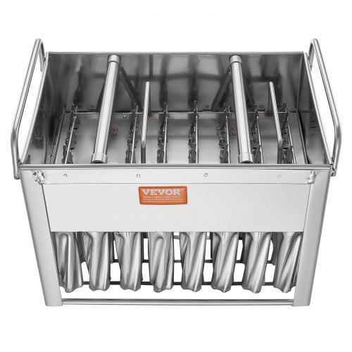 Commercial Popsicle Moulds 40PCS Cylindrical Ice Pop Moulds Stainless