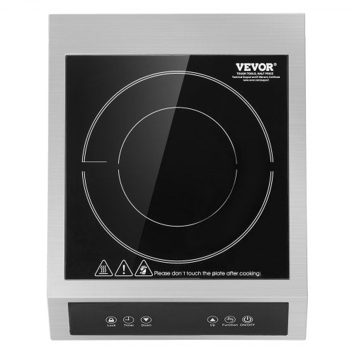 Portable Induction Cooktop 1800W Commercial Induction Burner with 9