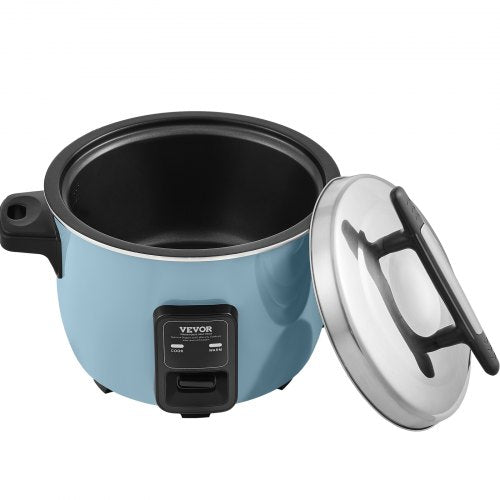 Commercial Rice Cooker 50Cup NonStick Pot 10L 24H Keep Warm Restaurant