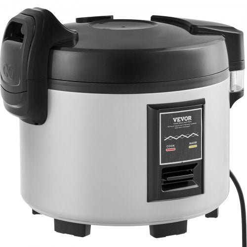Commercial Rice Cooker 45Cup NonStick Pot 9L 12H Keep Warm Restaurant