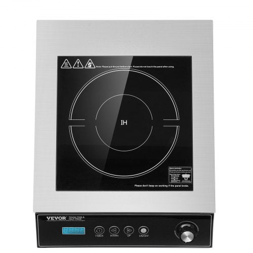 Portable Induction Cooktop 5000W Commercial Induction Burner with 16