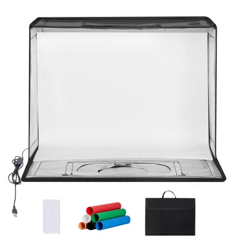 Photo Studio Light Box 12 x 12 30005600K Adjustable 3 Color