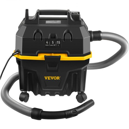 Wet Dry Vac 4 Gallon 5 Peak HP 3 in 1 Shop Vacuum with Blowing Function
