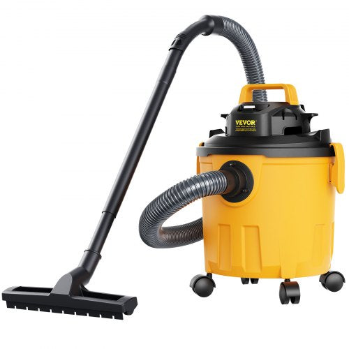 Shop Vacuum Wet And Dry 5 Gallon 6 Peak HP WetDry Vac Powerful Suction