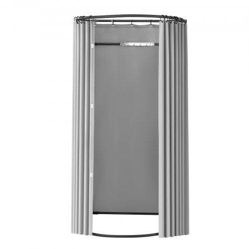Fitting Room Dressing Room with Thick Polyester Curtains Privacy Space