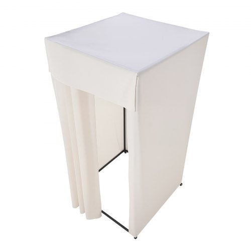 Fitting Room Moveable Dressing Room with Thick Curtains Privacy Space