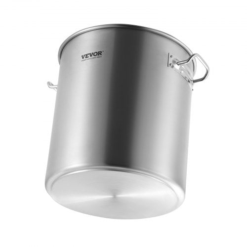 Stainless Steel Stockpot 24 Quart Cooking Pots Cookware Sauce Pot with Lid