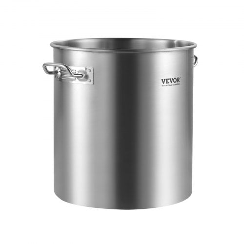 Stainless Steel Stockpot 24 Quart Cooking Pots Cookware Sauce Pot with Lid
