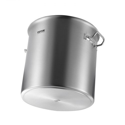 Stainless Steel Stockpot 53 Quart Large Cooking Pots Cookware Sauce Pot