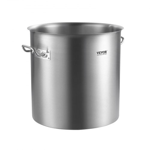 Stainless Steel Stockpot 53 Quart Large Cooking Pots Cookware Sauce Pot