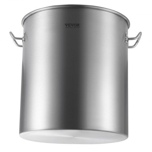 Stainless Steel Stockpot 54L Large Cooking Pots Cookware Sauce Pot with Basket