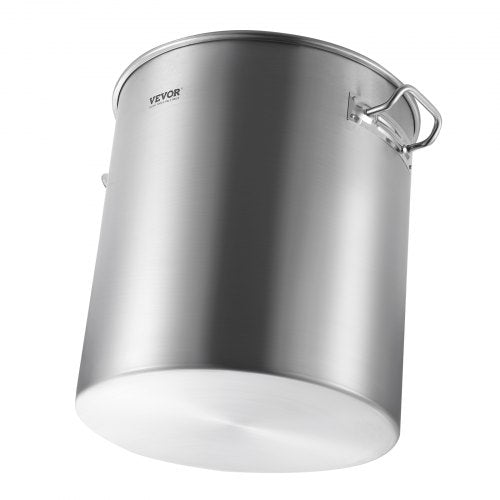 Stainless Steel Stockpot 54L Large Cooking Pots Cookware Sauce Pot with Basket