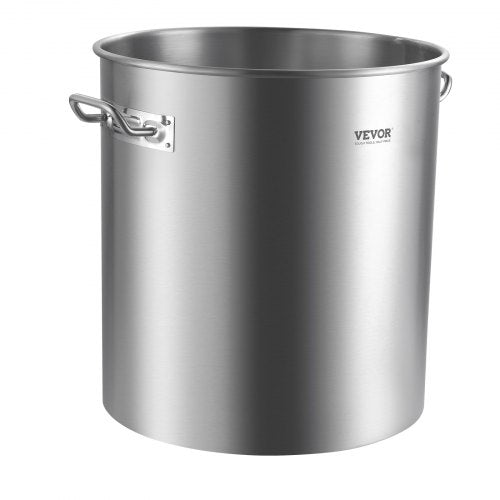 Stainless Steel Stockpot 54L Large Cooking Pots Cookware Sauce Pot with Basket