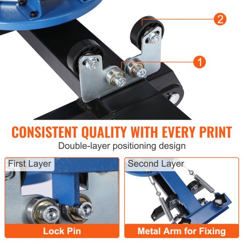 4 Color 1 Station Screen Printing Machine 212x177in 54x45cm Screen