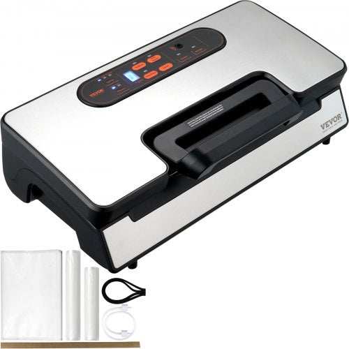 Vacuum Sealer Machine 90Kpa 130W Powerful Dual Pump and Dual Sealing Dry