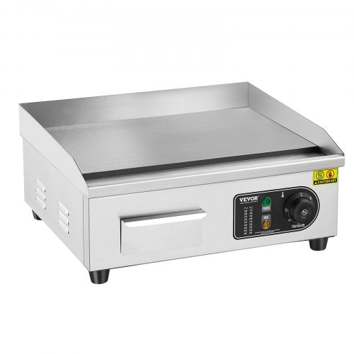 Commercial Electric Griddle 1700W Countertop Flat Top Grill 122572
