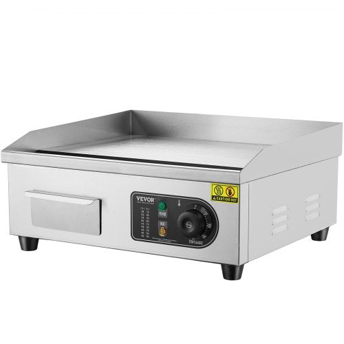 Commercial Electric Griddle 1700W Countertop Flat Top Grill 122572