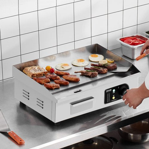 Commercial Electric Griddle 3200W Countertop Flat Top Grill 122572