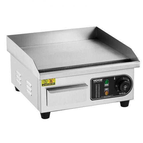 Commercial Electric Griddle 1700W Countertop Flat Top Grill 122572