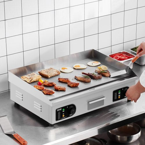 Commercial Electric Griddle 2800W Countertop Flat Top Grill 122572