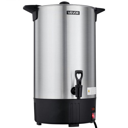 Commercial Coffee Urn 100 Cup 15 L Hot Beverage Dispenser with Dripless