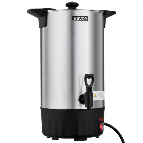 Commercial Coffee Urn 60 Cup 9 L Hot Beverage Dispenser with Dripless