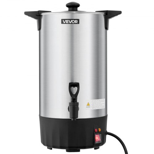 Commercial Coffee Urn 60 Cup 9 L Hot Beverage Dispenser with Dripless