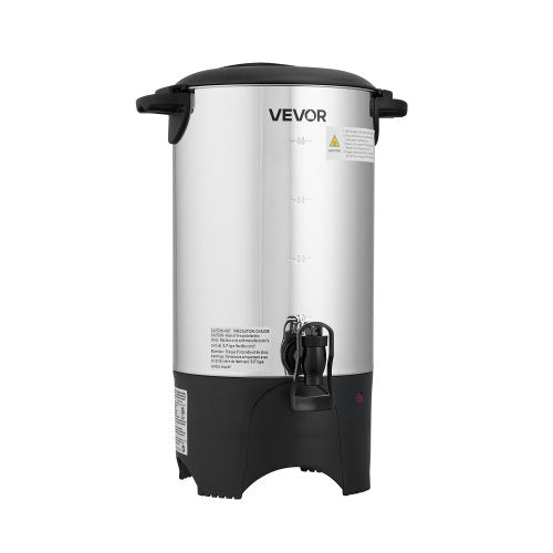 Commercial Coffee Urn 40 Cup 6 L Hot Beverage Dispenser with Dripless 1