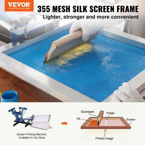 Screen Printing Kit 4 Pieces Aluminum Silk Screen Printing Frames