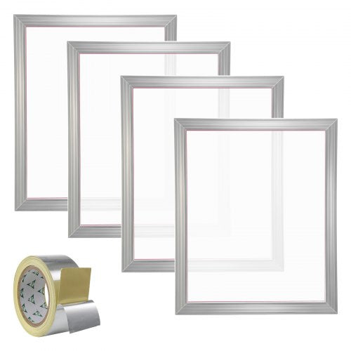 Screen Printing Kit 4 Pieces Aluminum Silk Screen Printing Frames
