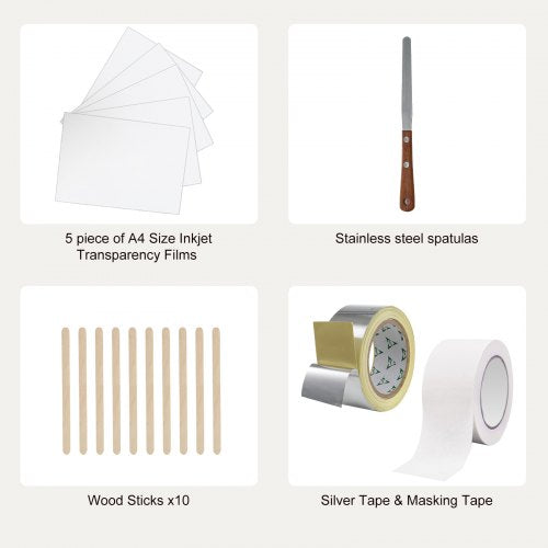 Screen Printing Kit 2 Pieces Aluminum Silk Screen Printing Frames
