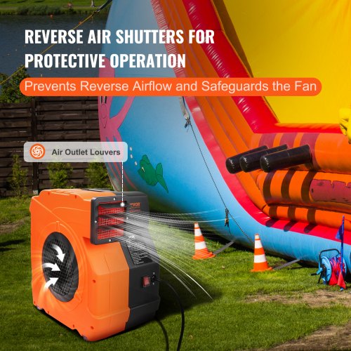 Inflatable Blower 1500W 2 2.1 HP Bounce House Blower Pump Commercial