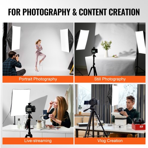 Softbox Lighting Kit 20 x 28 Professional Softbox with 30W 5500K LED