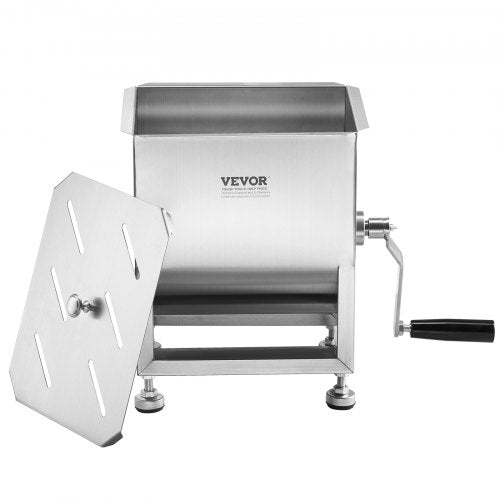 Manual Meat Mixer 15L Fixed Tank Meat Processing EquipmentMixing Maximum