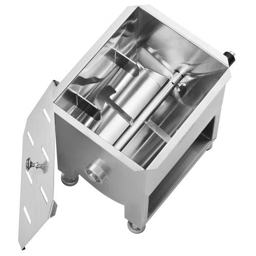Manual Meat Mixer 15L Fixed Tank Meat Processing EquipmentMixing Maximum
