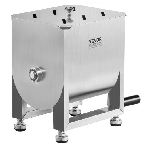 Manual Meat Mixer 15L Fixed Tank Meat Processing EquipmentMixing Maximum