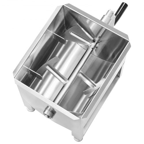 Manual Meat Mixer 30L Fixed Tank Meat Processing EquipmentMixing Max 30LBS