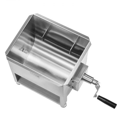 Manual Meat Mixer 30L Fixed Tank Meat Processing EquipmentMixing Max 30LBS