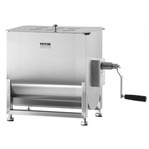 Manual Meat Mixer 80L Fixed Tank Meat Processing EquipmentMixing Max 80LBS
