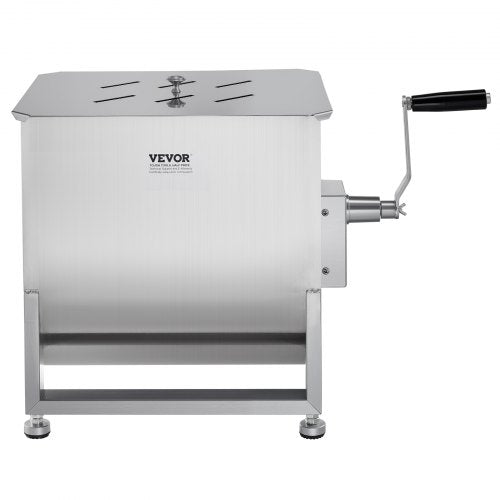 Manual Meat Mixer 80L Fixed Tank Meat Processing EquipmentMixing Max 80LBS