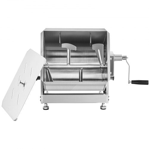 Manual Meat Mixer 15L Tilt Tank Meat Processing EquipmentMixing Max 15LBS