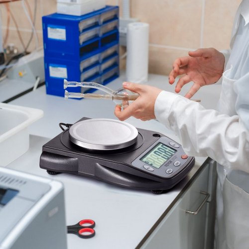 Analytical Balance 600g x 001g Accuracy High Precision Lab Scale 6 Units
